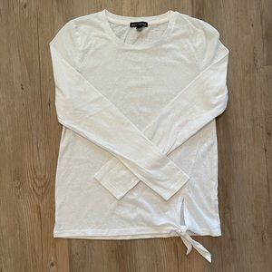 J Crew Factory side tie tee